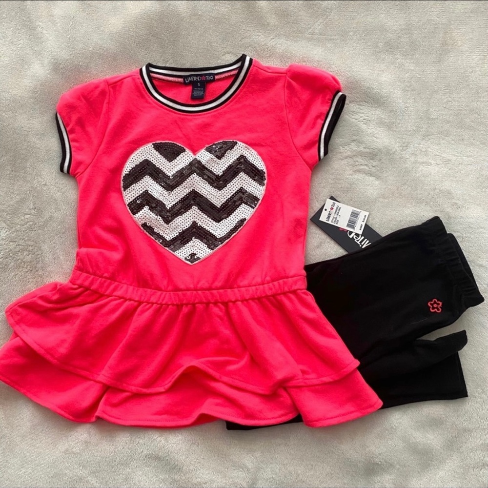 🎈NWT Super Cute Hot Pink Outfit